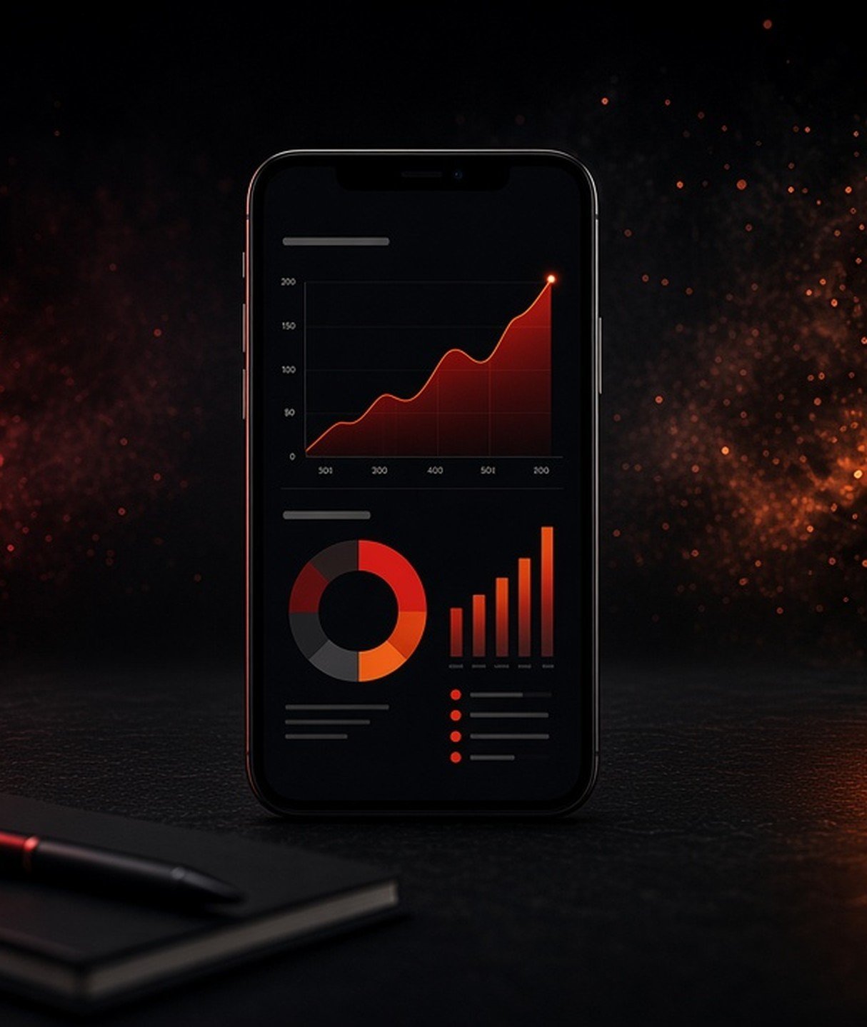 Campaign growth dashboard on phone - Bolt Digital Inc